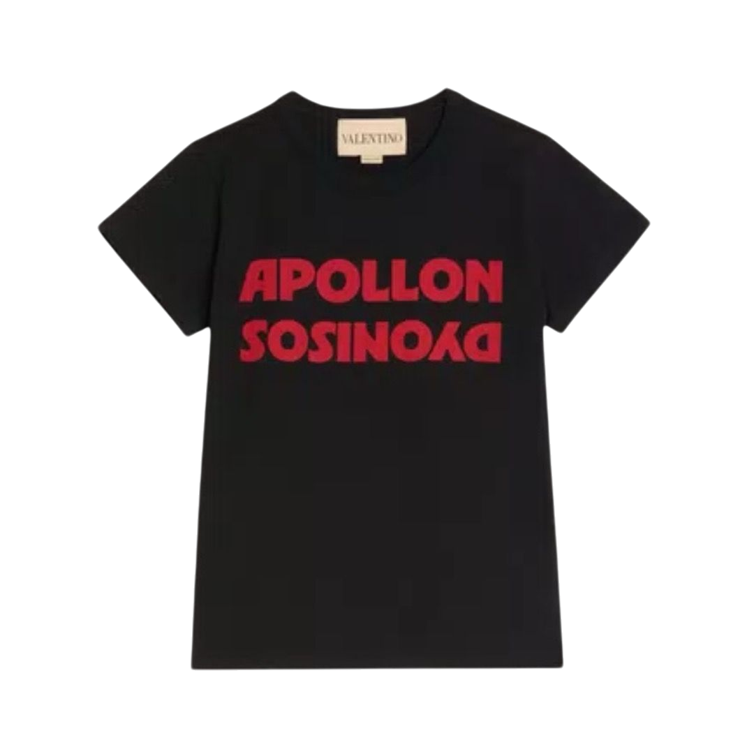 T-SHIRT - VALENTINO COTONE STAMPATO APOLLON DIONYSOS