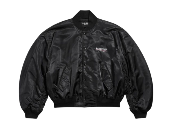 JACKET BALENCIAGA VARSITY BLACK