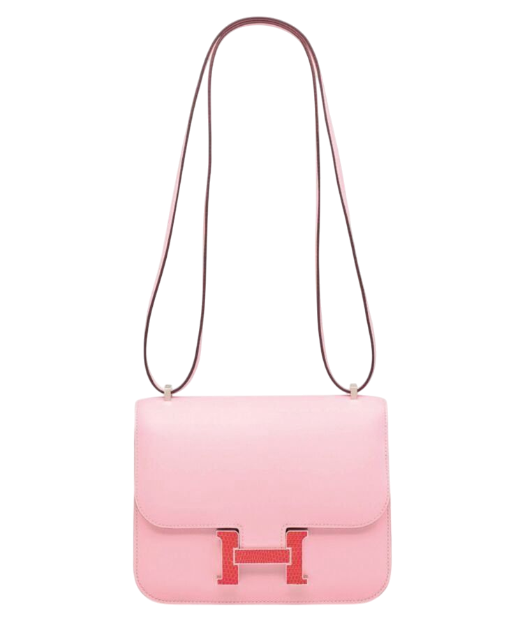 BORSA - HERMES COSTANCE 18 MINITAS ROSA