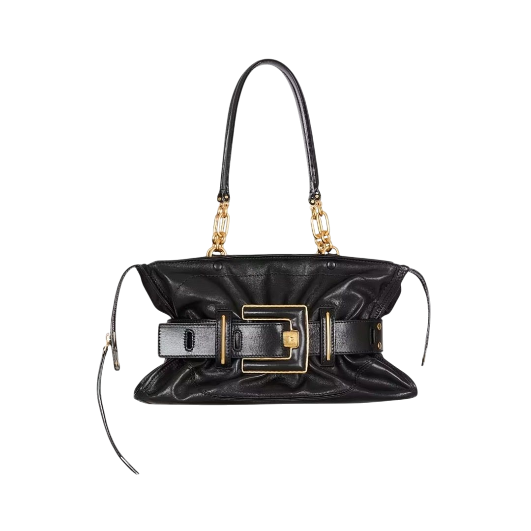 BORSA - BALMAIN ANTHEM BORSA A SPALLA NERA