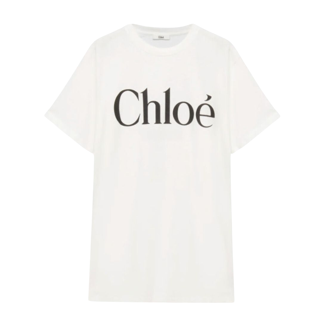 T-SHIRT - CHLOÈ OVERSIZE BIANCO