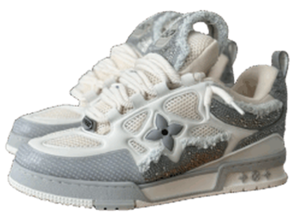 SKATE WHITE SWAROVSKY
