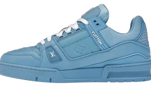 TRAINER BLUE EMBOSSED