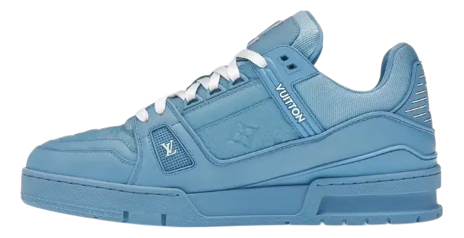 TRAINER BLUE EMBOSSED
