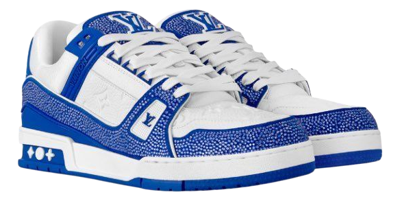 TRAINER BLUE SWAROVSKI