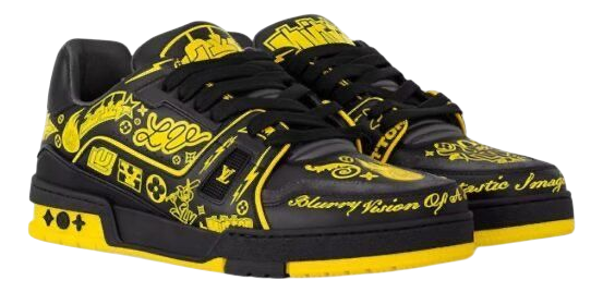 TRAINER LV BLACK/YELLOW
