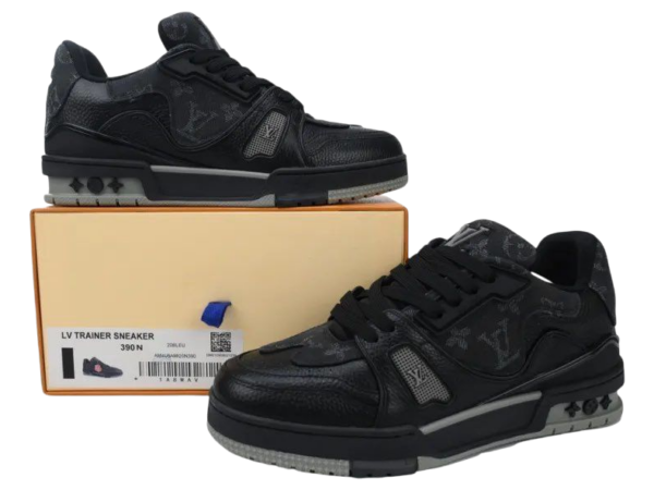 TRAINER LV NIGO BLACK DENIM