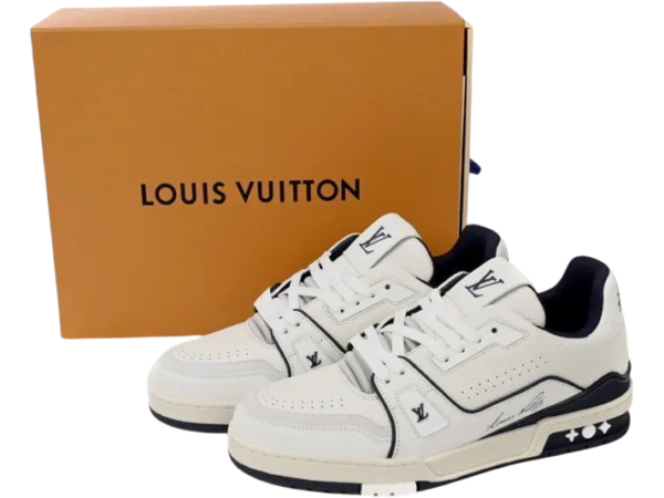 TRAINER LV BLUE DARK DLUE LYCHEE PATTERN