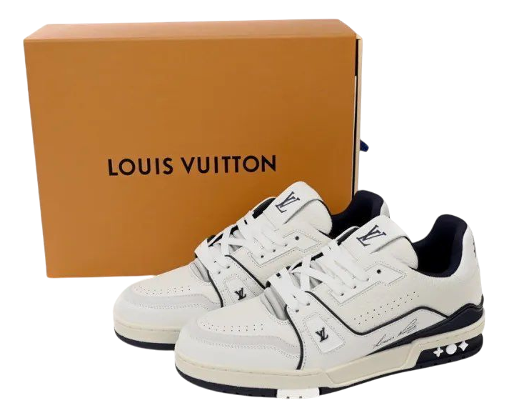 TRAINER LV BLUE DARK DLUE LYCHEE PATTERN