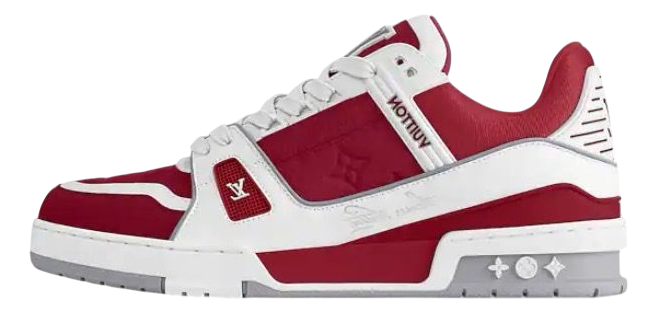 TRAINER LV MONOGRAM ROSSA/BIANCA