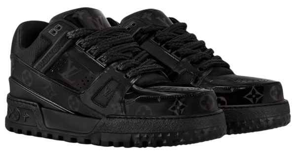 TRAINER LV MONOGRAM BLACK MAXI