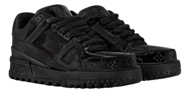 TRAINER LV MONOGRAM BLACK MAXI