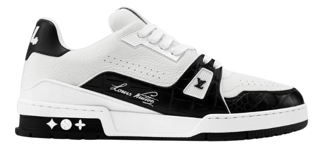 TRAINER LV NERE/WHITE