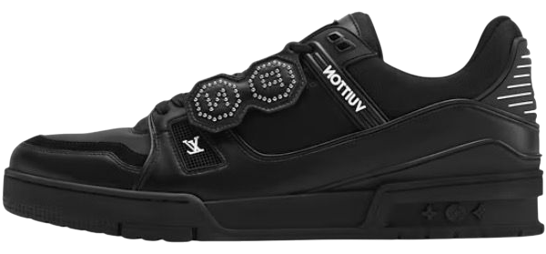 LV TRAINER BLACK/WHITE