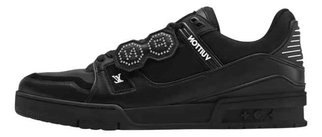 LV TRAINER BLACK/WHITE