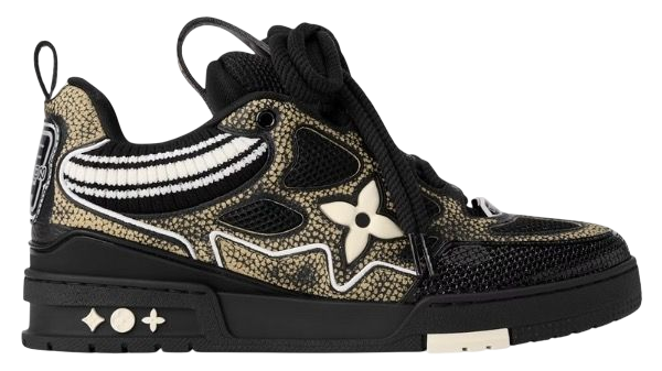 LV SKATE BLACK/SWAROVSKY