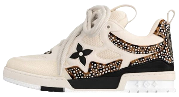 LV SKATE BEIGE WHITE