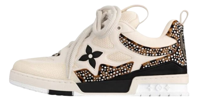 LV SKATE BEIGE WHITE