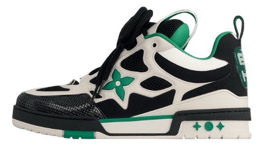 LV SKATE GREEN/BLACK/BICOLOR