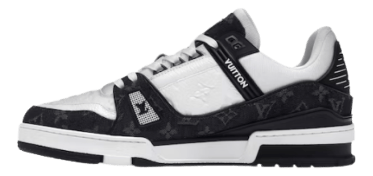 Trainer Monogram Denim Black