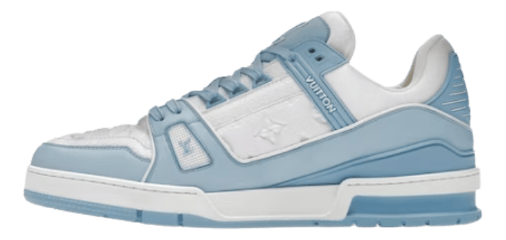 Trainer Low White Sky Blue