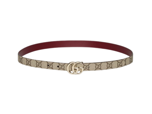 CINTURA - GUCCI SOTTILE REVERSIBILE MARMONT