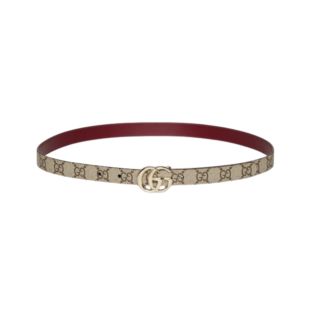 CINTURA - GUCCI SOTTILE REVERSIBILE MARMONT