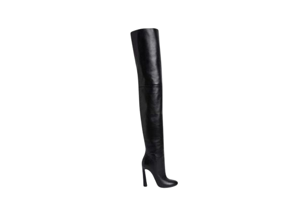 STIVALI - DSQUARED2 CON TACCO TWIN OVER-THE-KNEE