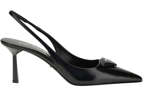 TACCHI - PRADA SLINGBACK NERE