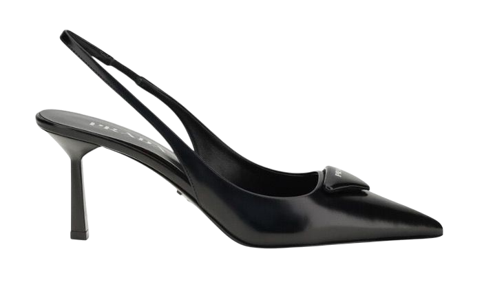 TACCHI - PRADA SLINGBACK NERE