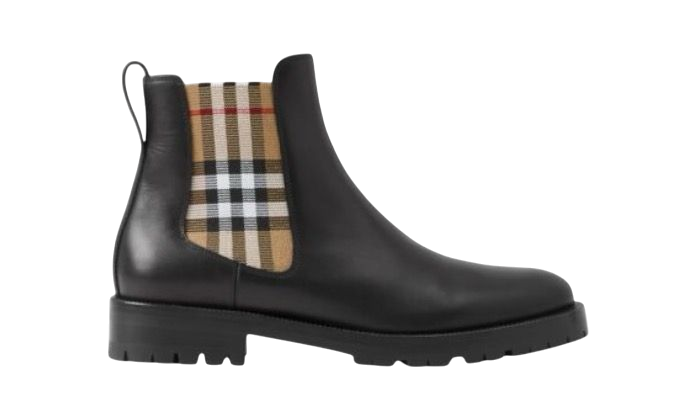 STIVALI - BURBERRY CHELSEA IN NERO