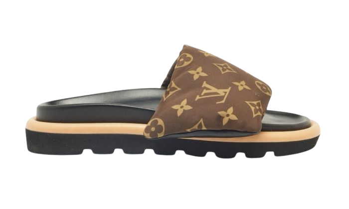 SANDALI - LOUIS VUITTON POOL PILLOW MARRONE/NERO