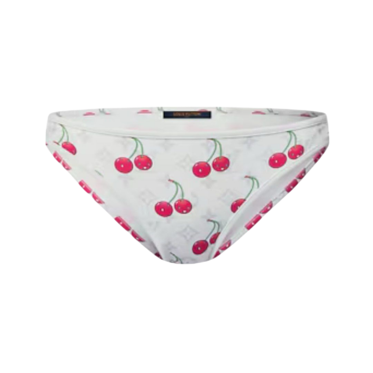 COSTUME - LOUIS VUITTON TM CHERRY BIKINI BIANCO/ROSSO