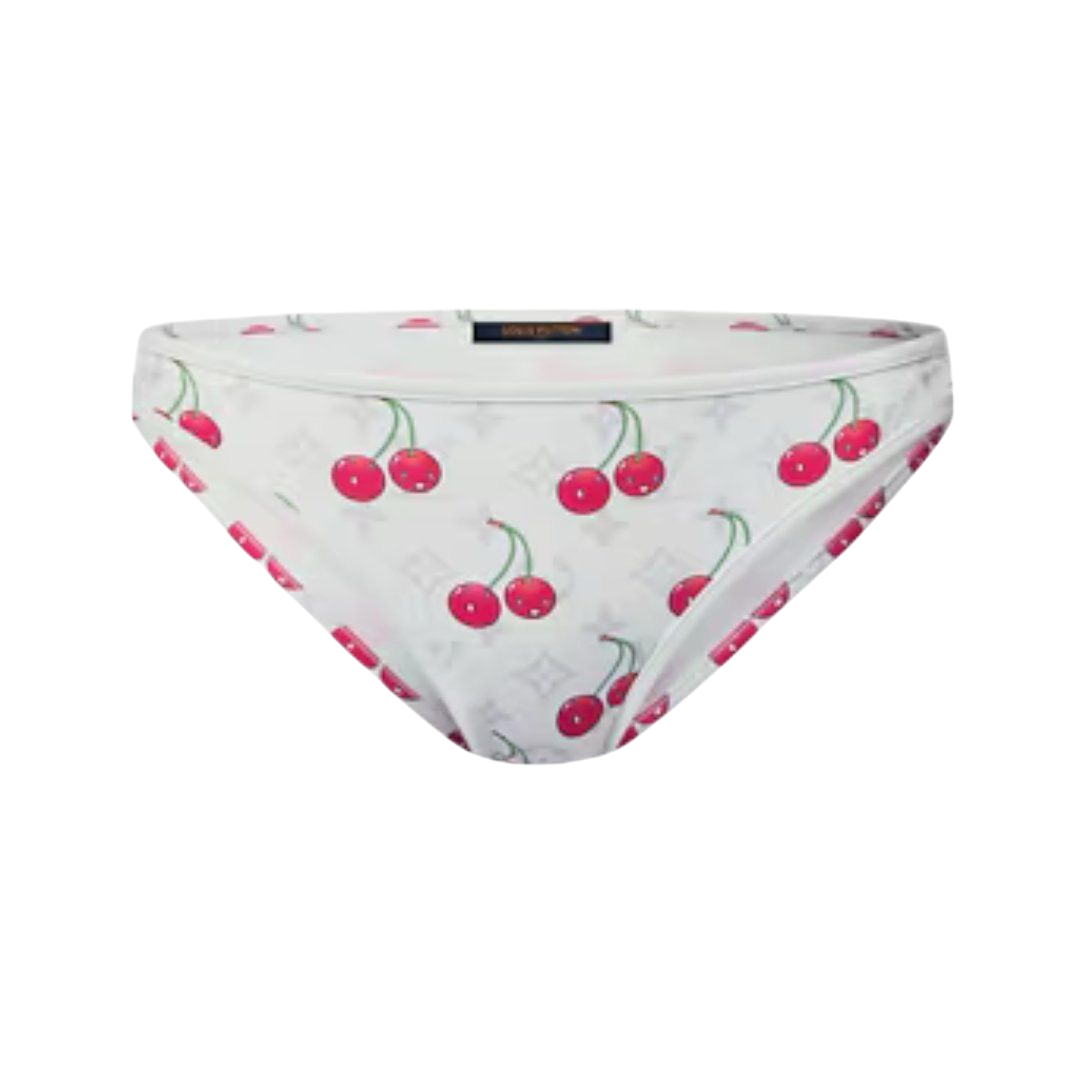 COSTUME - LOUIS VUITTON TM CHERRY BIKINI BIANCO/ROSSO