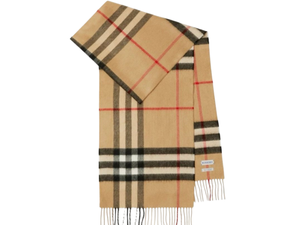 SCIARPA - BURBERRY CHECK IN CASHMERE