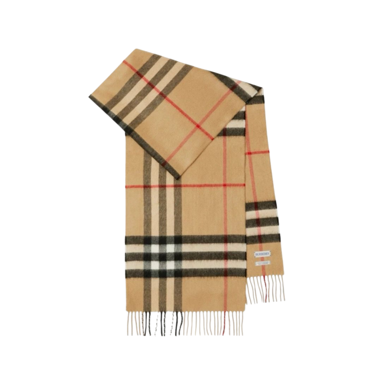 SCIARPA - BURBERRY CHECK IN CASHMERE