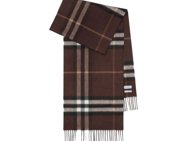SCIARPA - BURBERRY CHECK IN CASHMERE