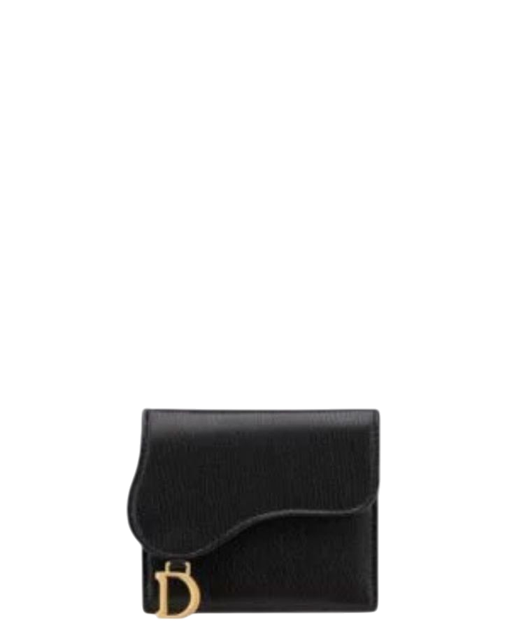 PORTAFOGLIA - DIOR SADDLE POCKET NERO