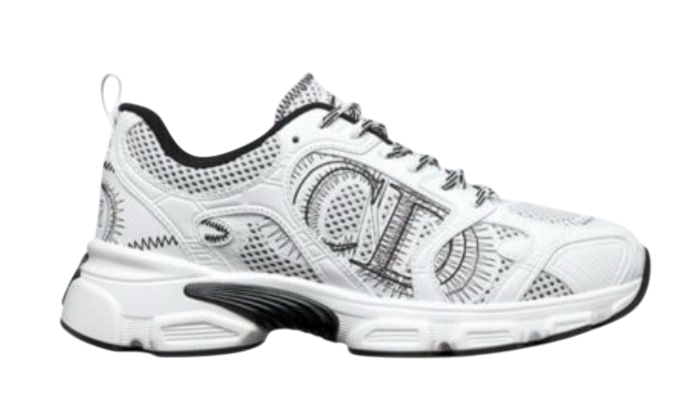SCARPE - DIOR MESH CON INSERTI BIANCHI E NERI