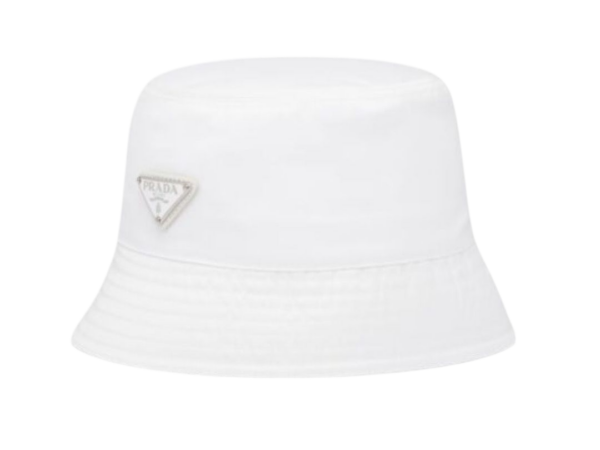 BERRETTO - PRADA RE-NYLON BIANCO