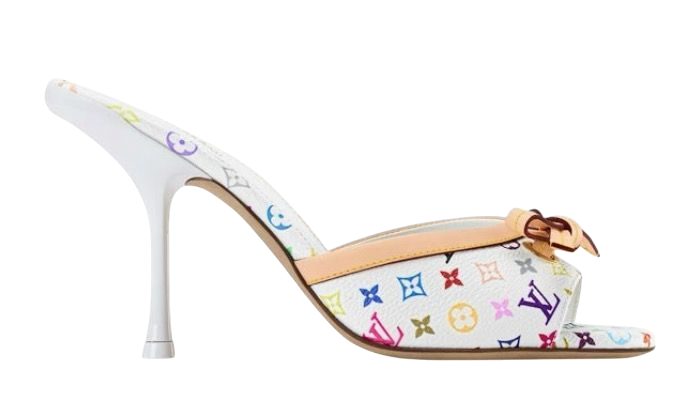 TACCHI - LOUIS VUITTON MONOGRAM MULTICOLORE BIANCO