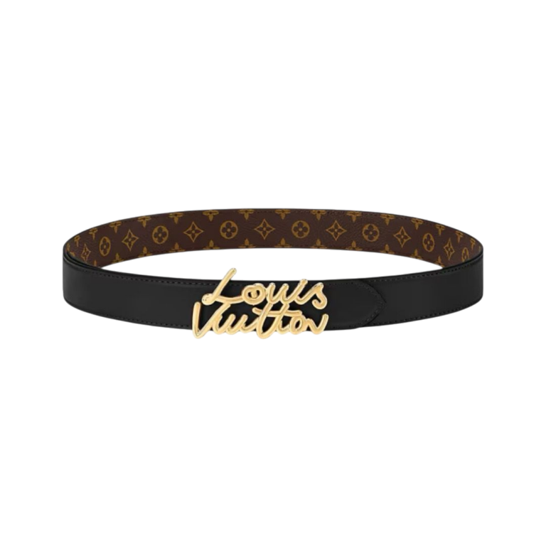 CINTURA -  LOUIS VUITTON REVERSIBILE SCRIPT
