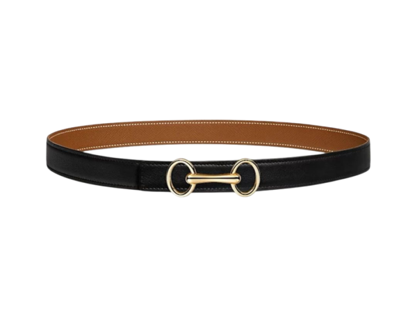CINTURA - HERMES FIBBIA HERITAGE REVERSIBILE