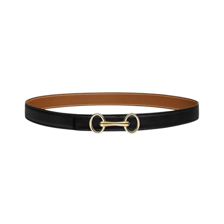 CINTURA - HERMES FIBBIA HERITAGE REVERSIBILE