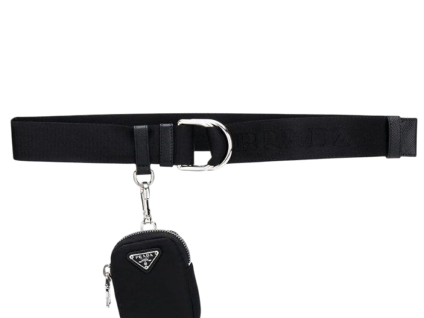 CINTURA -  PRADA MINI BORSA NERO