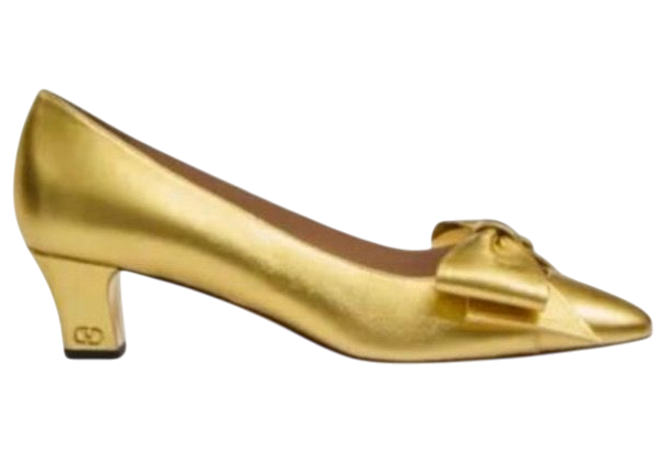 TACCHI - VALENTINO DÈCOLLETÈ BOWOW IN NAPPA LAMINATA
