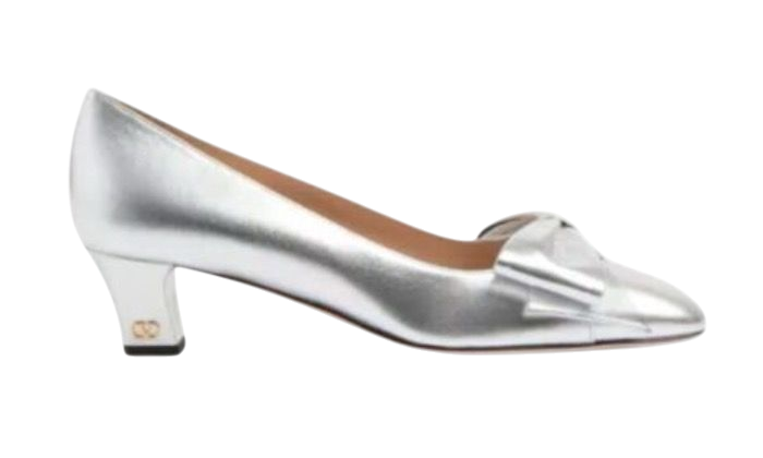 TACCHI - VALENTINO DÈCOLLETÈ BOWOW IN NAPPA LAMINATA