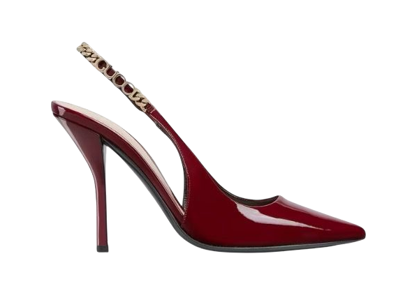TACCHI - GUCCI LEATHER SANDALS WITH A LOGO