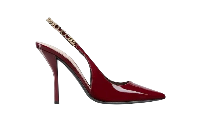 TACCHI - GUCCI LEATHER SANDALS WITH A LOGO