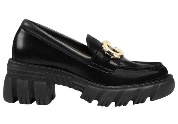 MOCASSINO - GUCCI G NERO